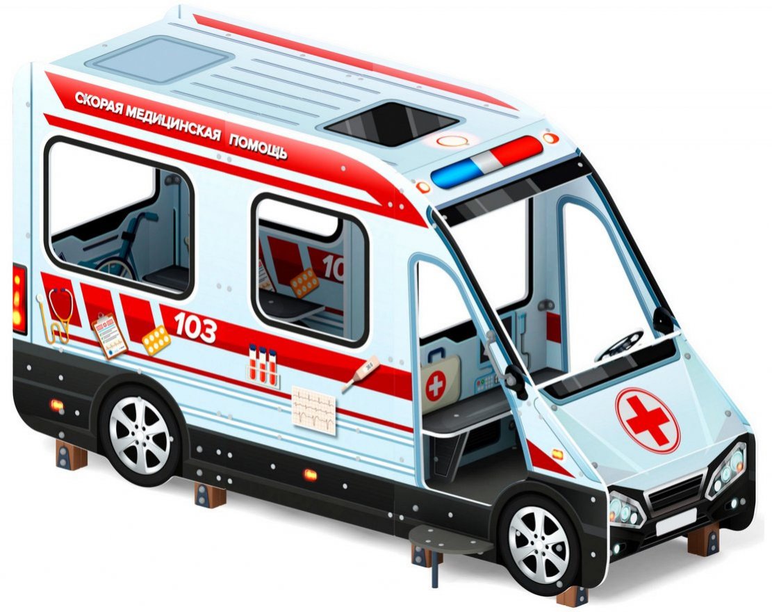 Беседка Машина скорой помощи - вид 5