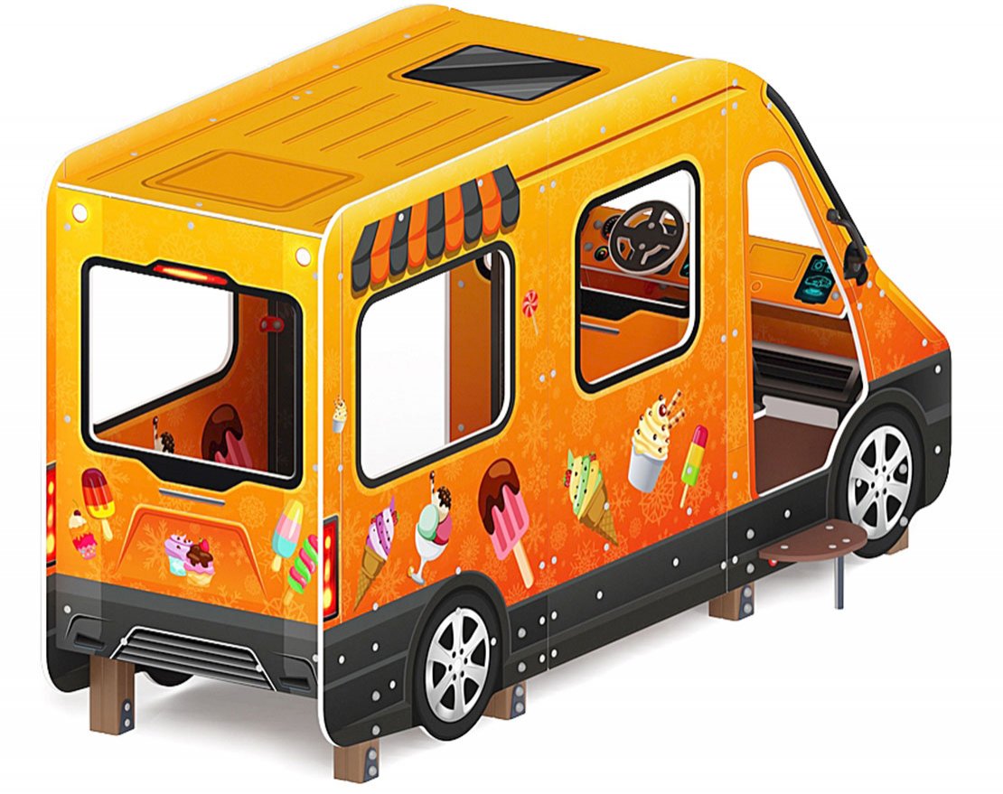 Беседка Фургон Айскрим 1 - вид 5