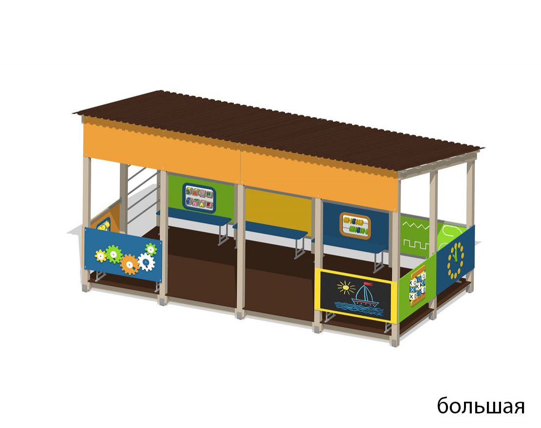 Беседка «Обучающий островок» - вид 2