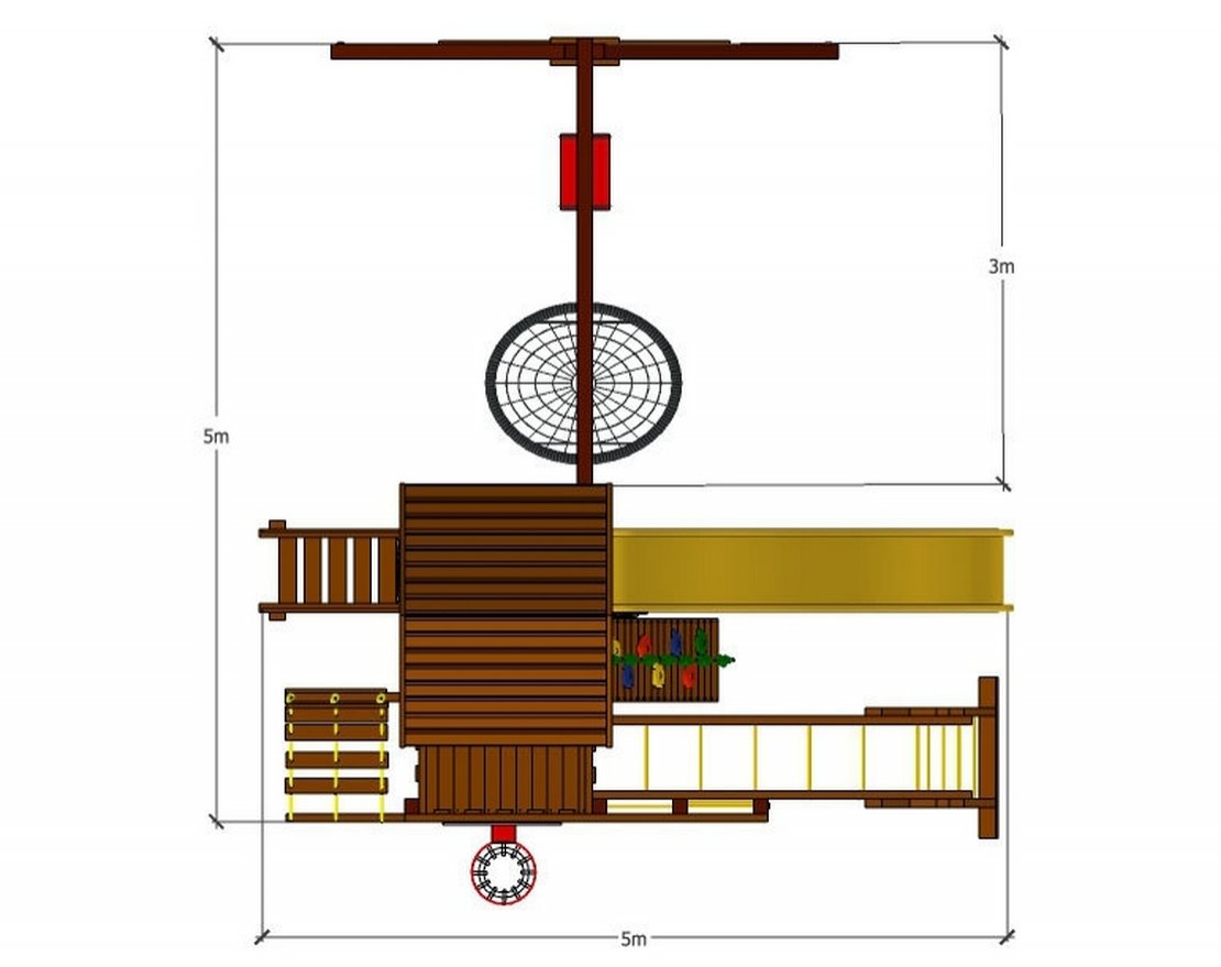 Детская игровая площадка Флорида 3 - вид 4