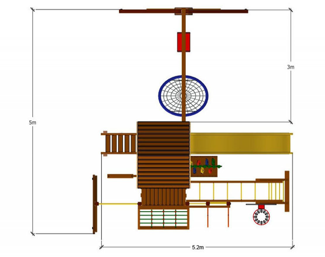 Детская игровая площадка Флорида 5 - вид 3