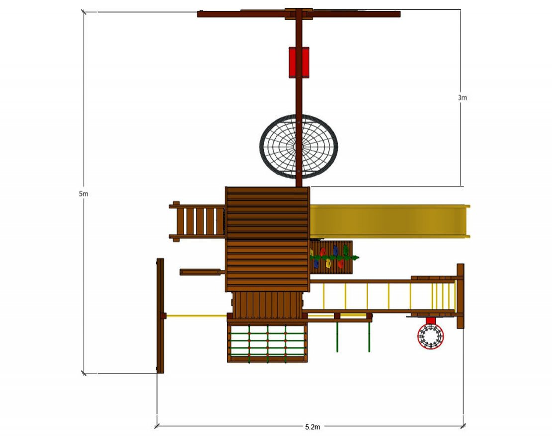 Детская игровая площадка Флорида 6 - вид 4