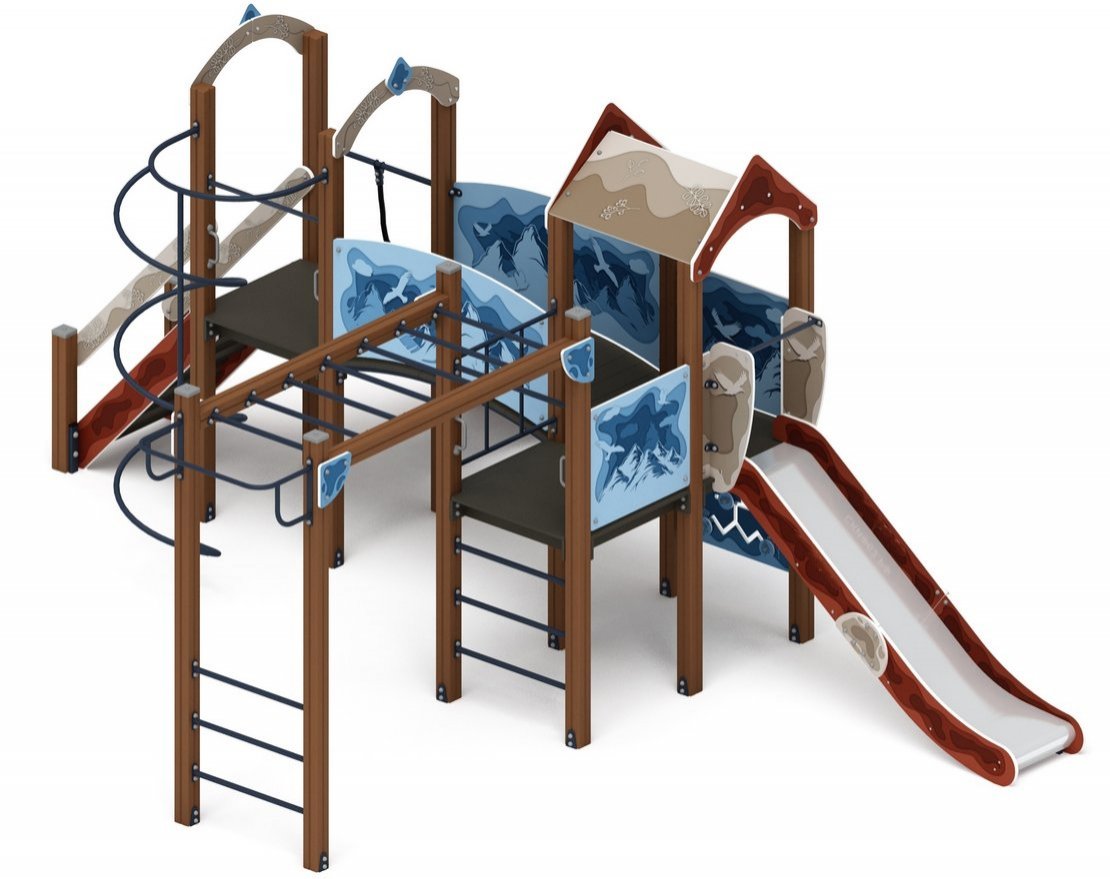 Детская игровая площадка Шёпот скал-4 - вид 3