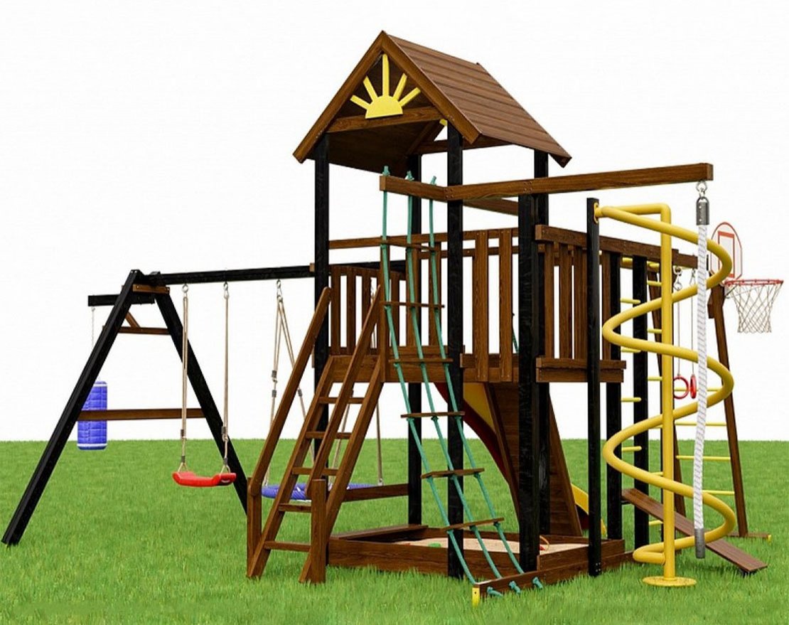 Детская игровая площадка Айова 2 - вид 3