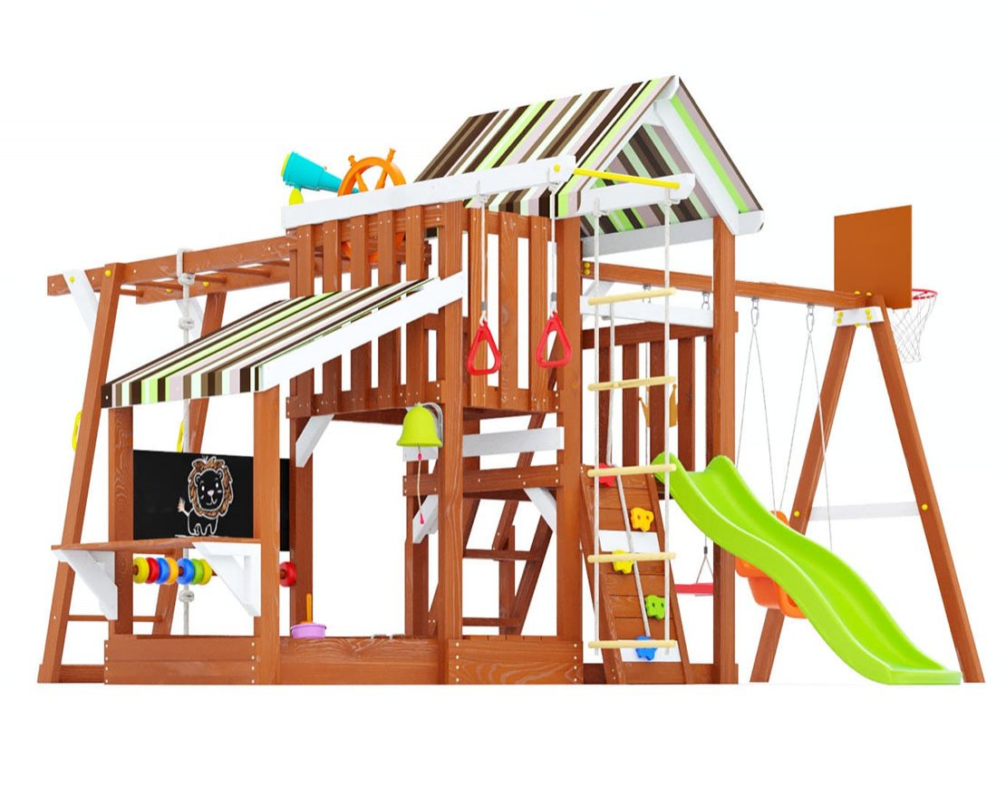 Детская игровая площадка Борге 9 (Лазурь) - вид 3