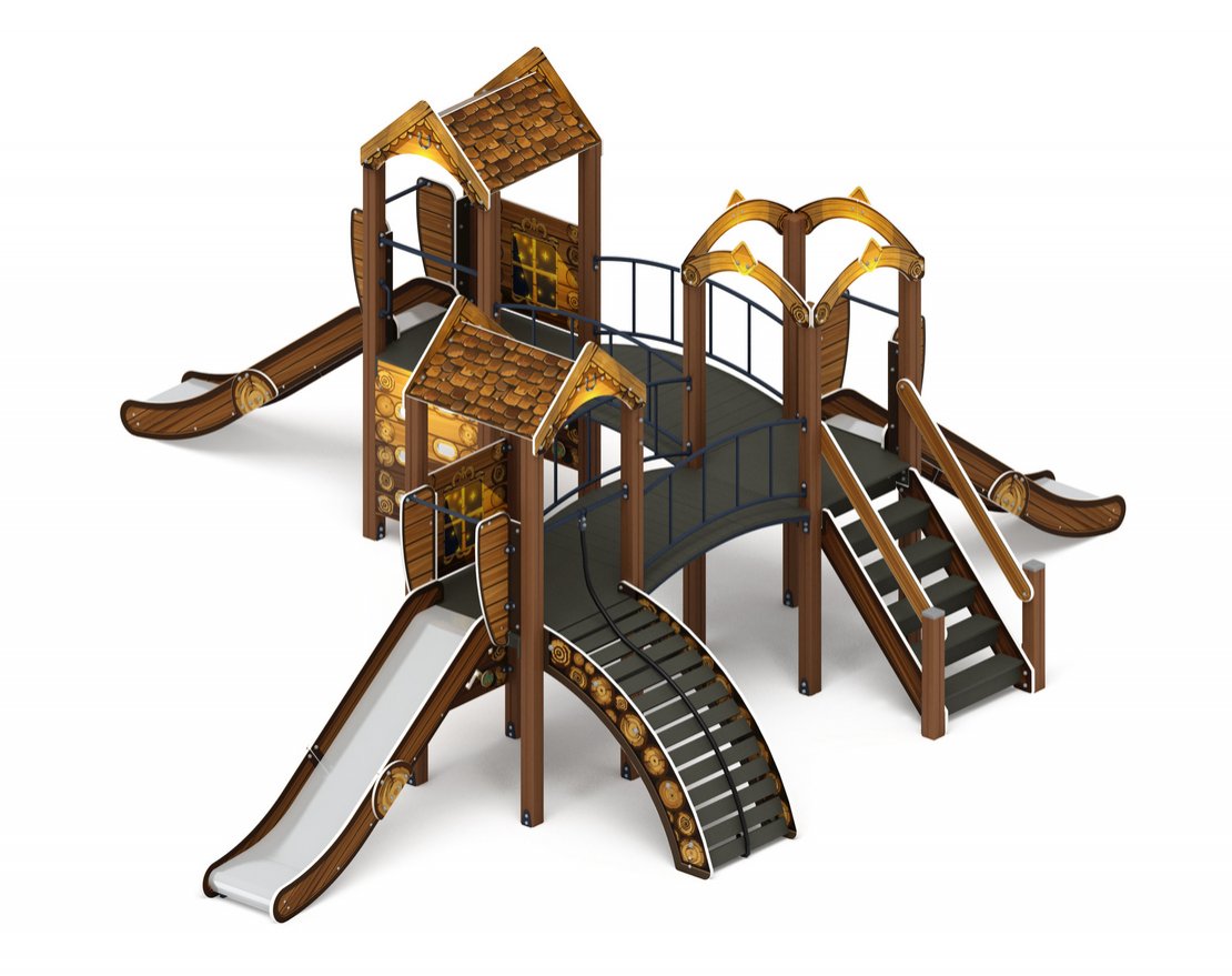 Детская игровая площадка Эко-квартал детства-9 - вид 2