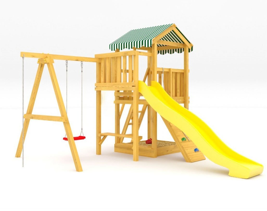 Детская игровая площадка Гарда 1 (Шоколад) - вид 5