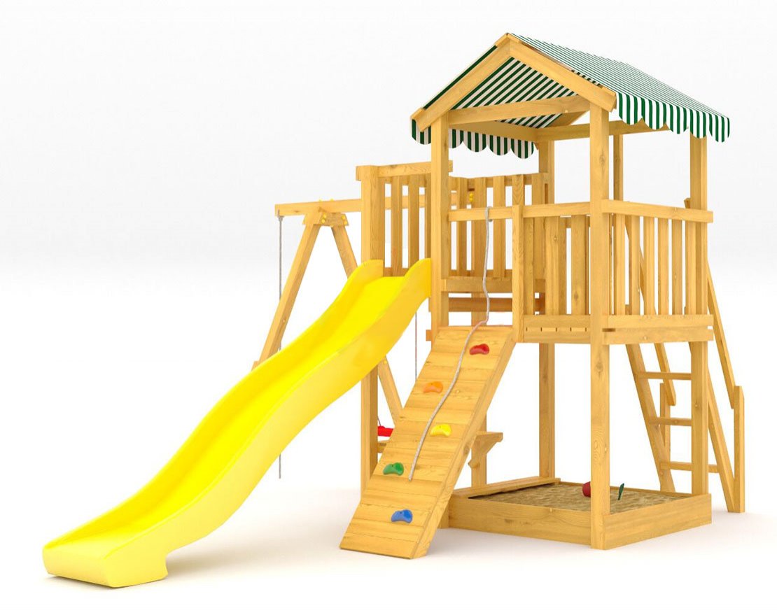 Детская игровая площадка Гарда 1 (Шоколад) - вид 4