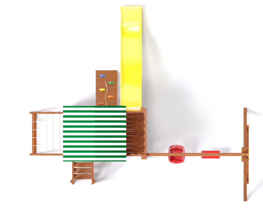 Детская игровая площадка Гарда 2 (Пламя) - вид 3