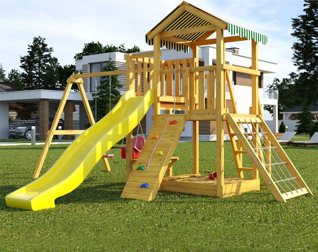 Детская игровая площадка Гарда 2 (Сахара) - вид 3