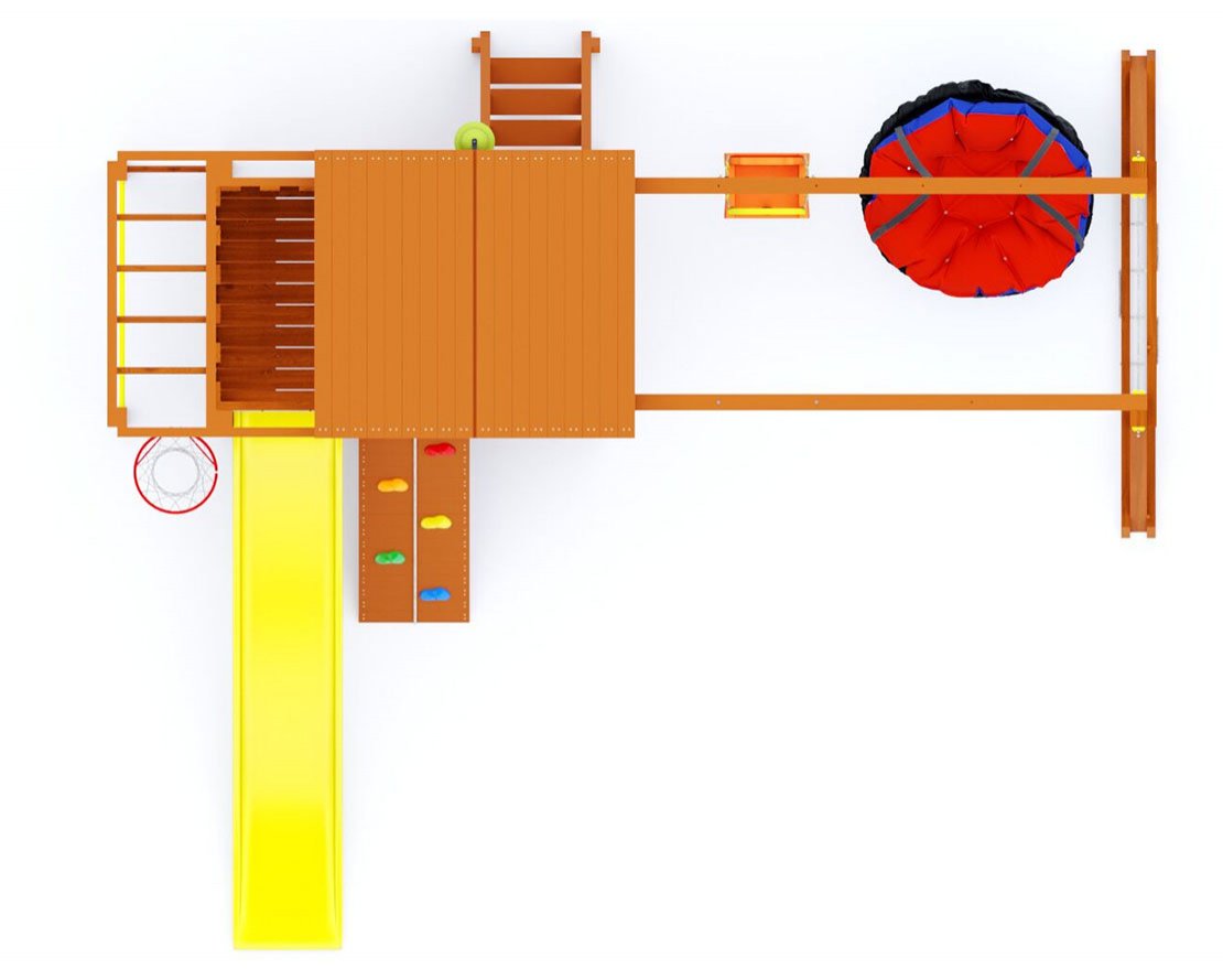 Детская игровая площадка Гарда 4 Вайлэнд - вид 5
