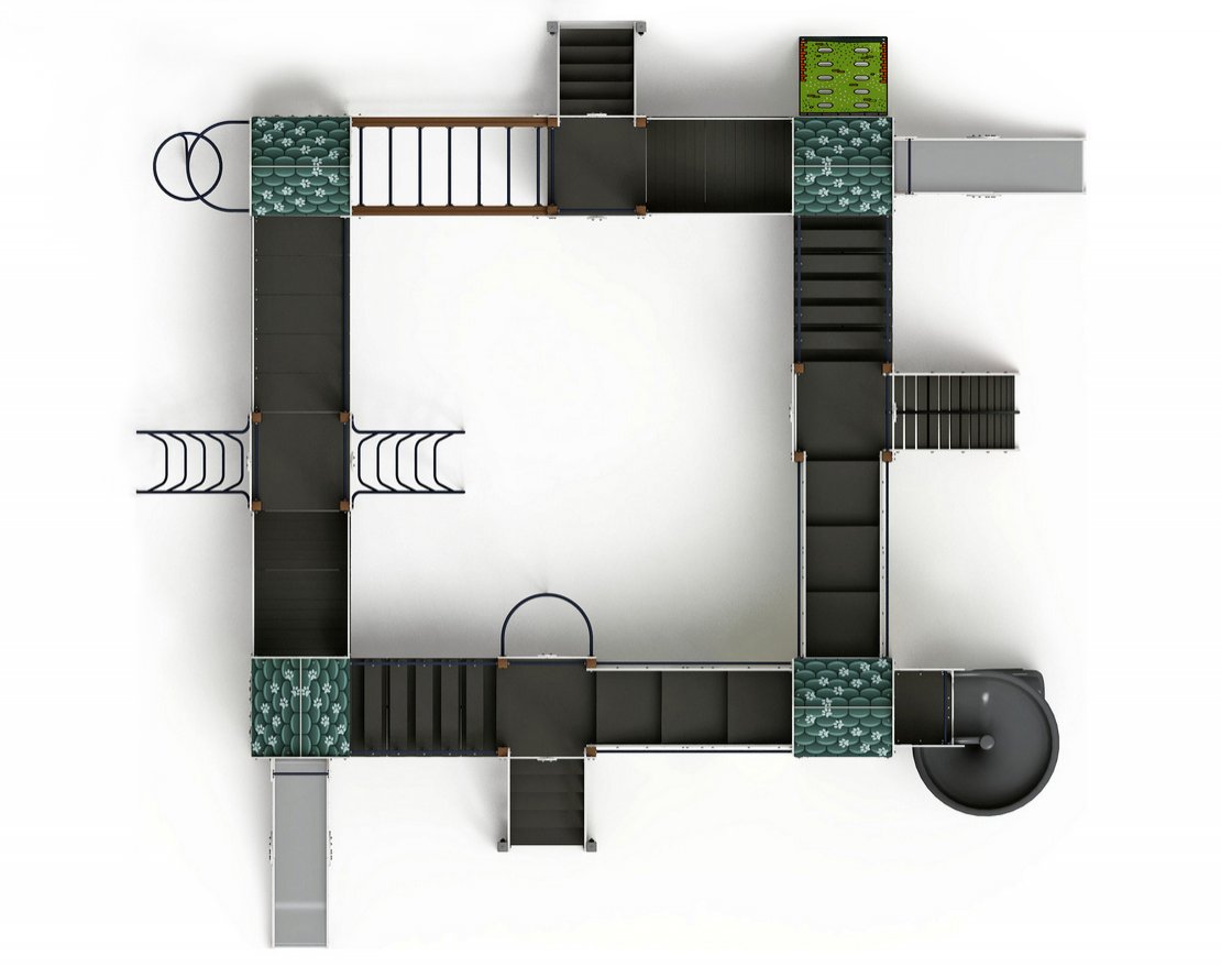 Детская игровая площадка Город приключений-10 - вид 3