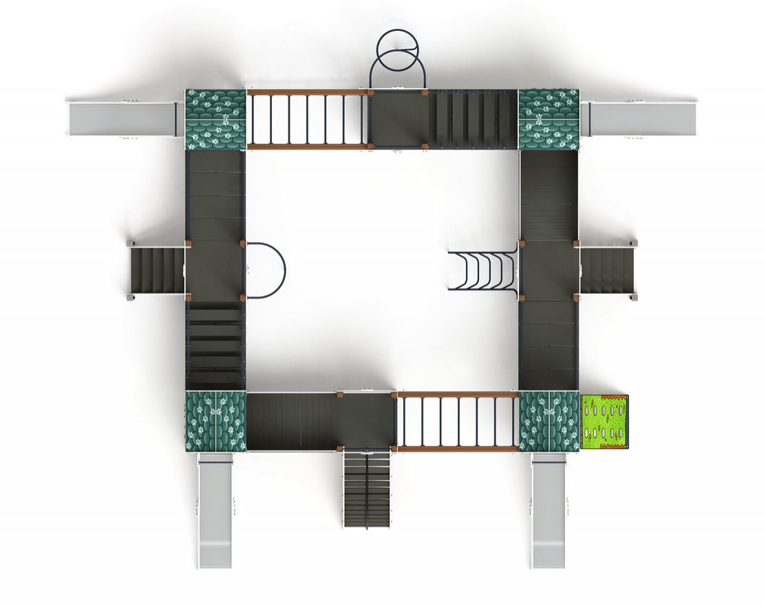 Детская игровая площадка Город приключений-8 - вид 4