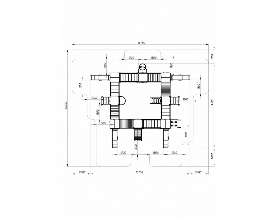 Детская игровая площадка Город приключений-8 - вид 3