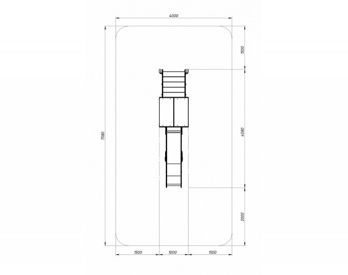 Детская игровая площадка Уютный дворик-4 - вид 3
