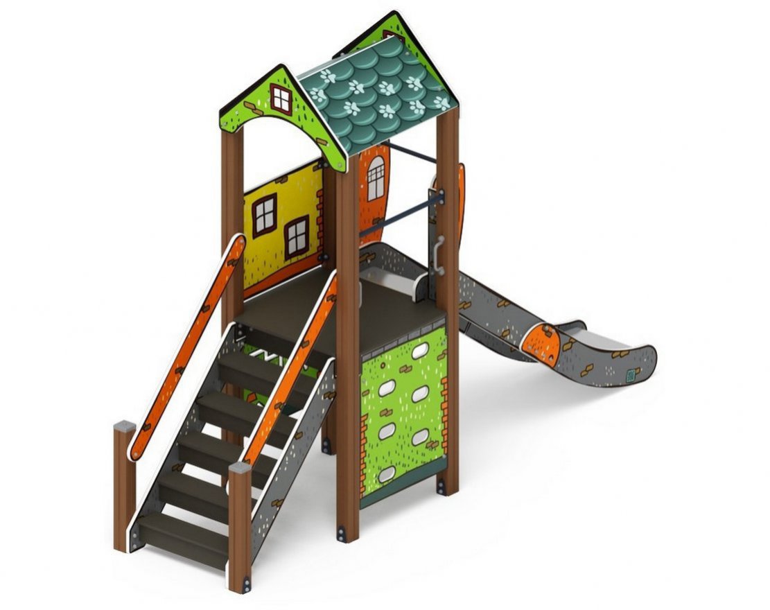 Детская игровая площадка Уютный дворик-5 - вид 5