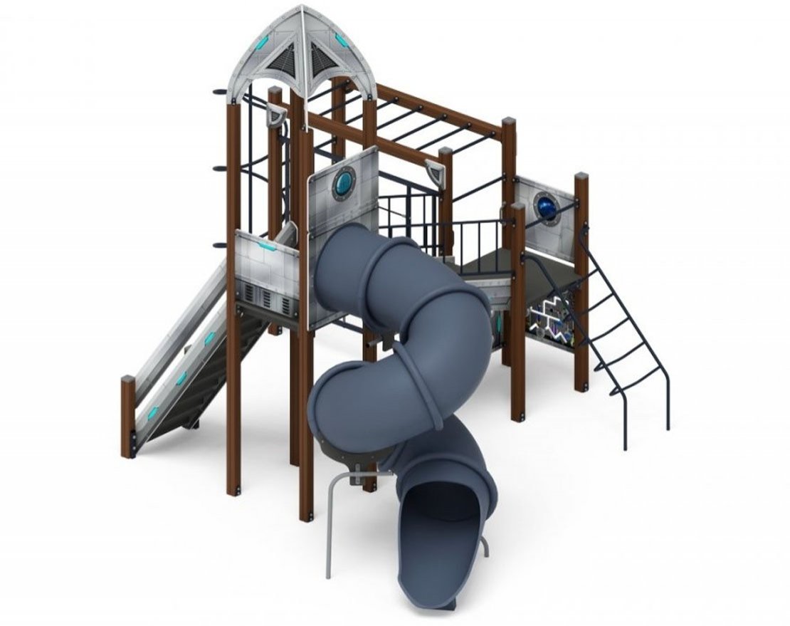 Детская игровая площадка Приключение на орбите-3 - вид 2