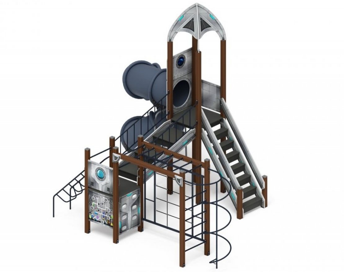 Детская игровая площадка Приключение на орбите-3 - вид 4