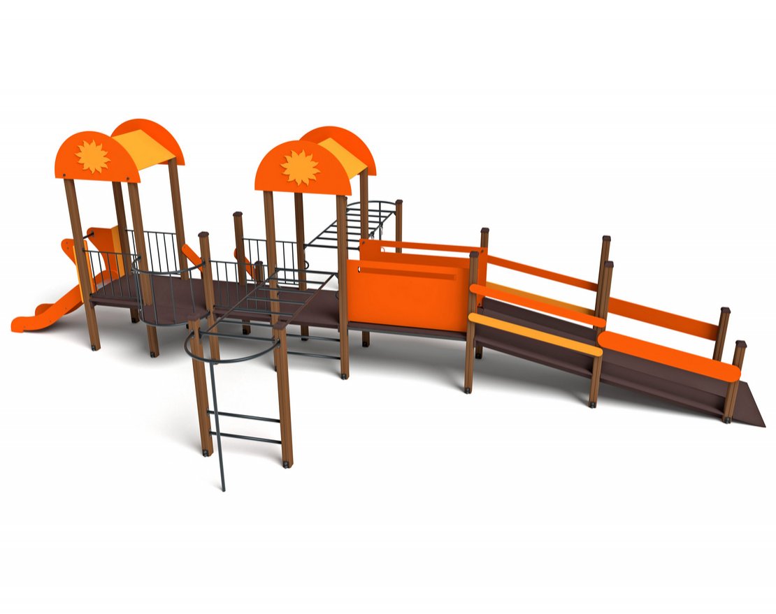 Детская игровая площадка Летняя забава ДИО 08120/И - вид 2