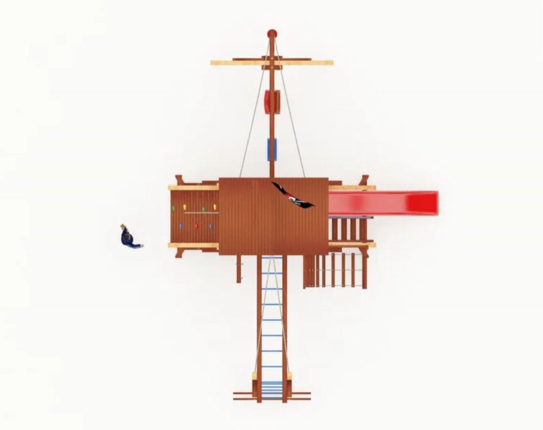 Детская игровая площадка Галиот 3 - вид 2