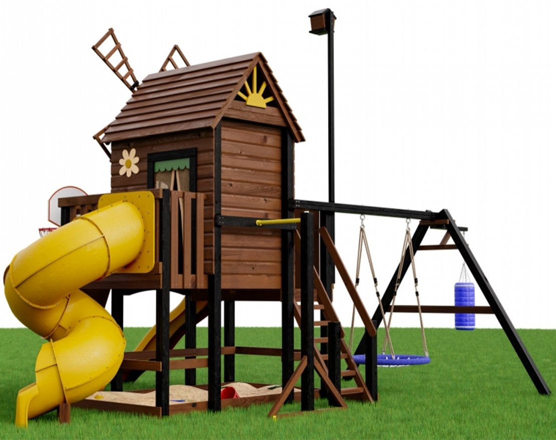 Детская игровая площадка Мулен 4 - вид 4