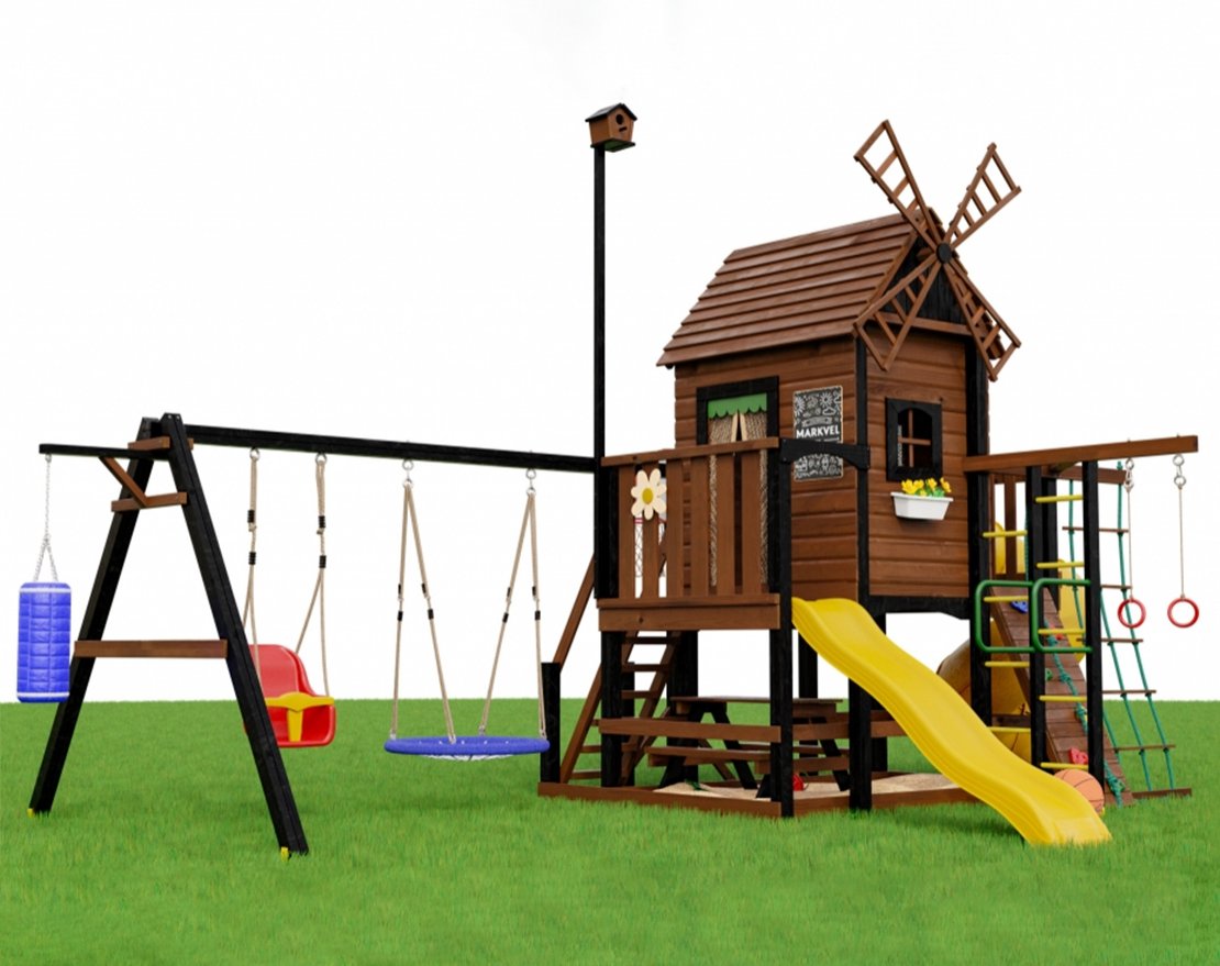 Детская игровая площадка Мулен 5 - вид 5