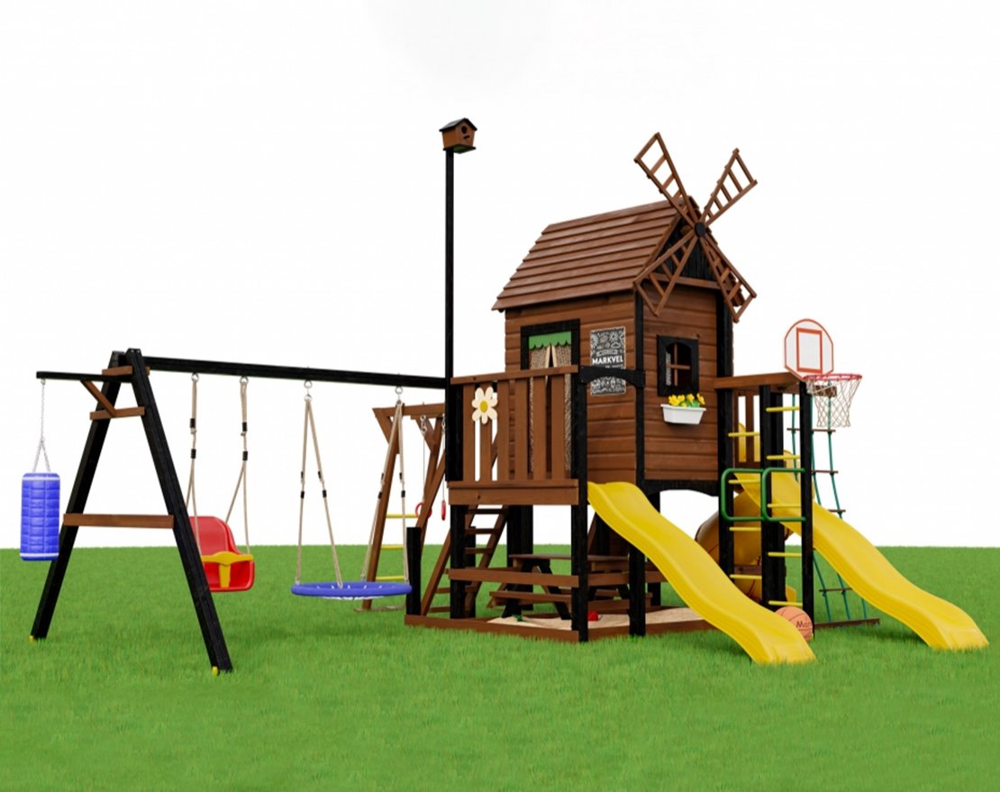 Детская игровая площадка Мулен 6 - вид 4