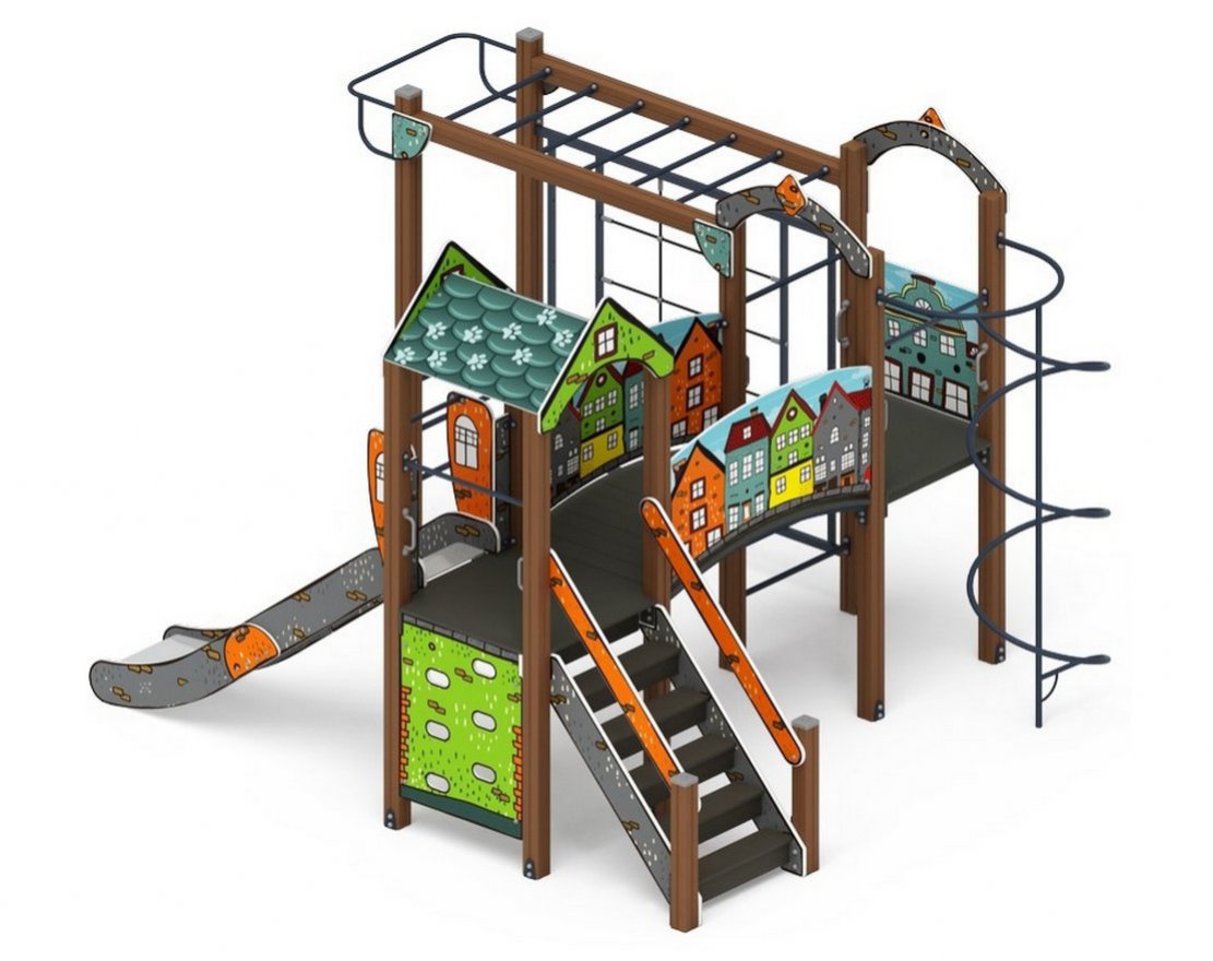 Детская игровая площадка Квартал детства-7 - вид 2