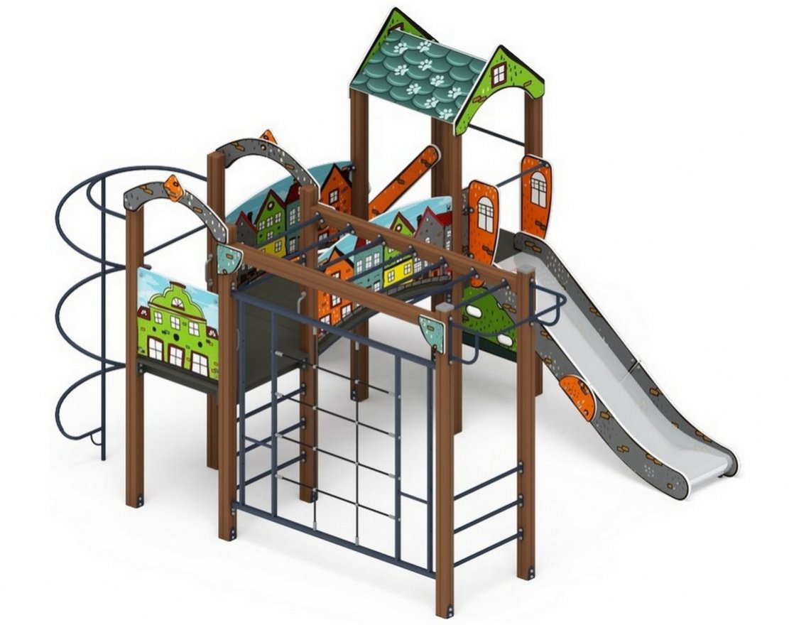 Детская игровая площадка Квартал детства-7 - вид 3