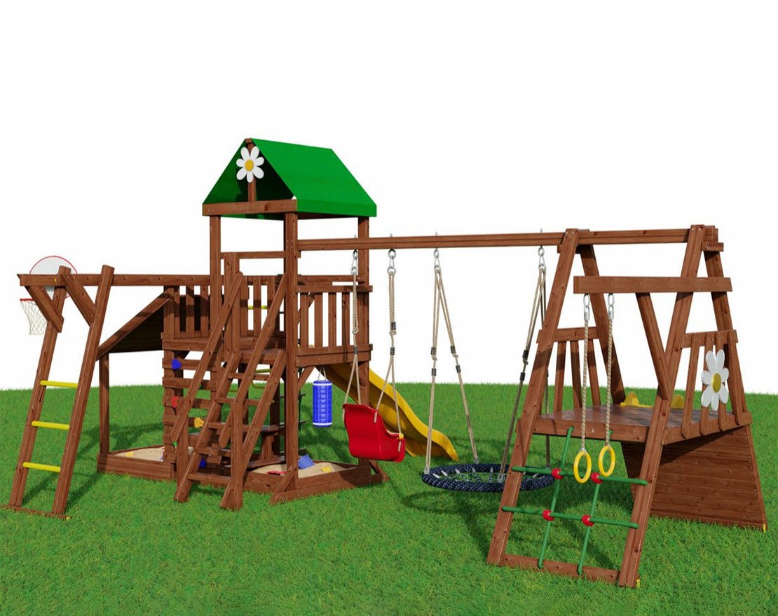 Детская игровая площадка Дейзи 7 - вид 2