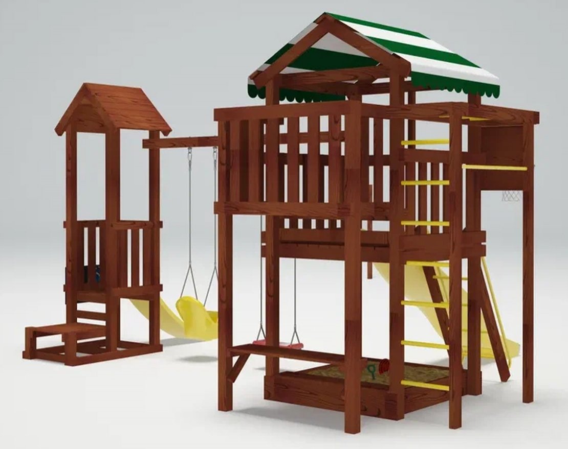 Детская игровая площадка Фина 4 - вид 3