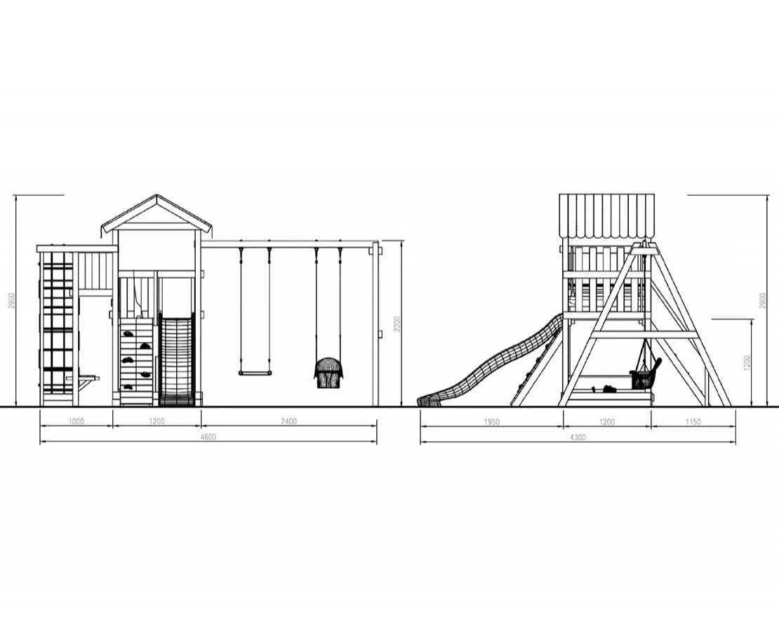 Детская игровая площадка Гарда 3 - вид 2