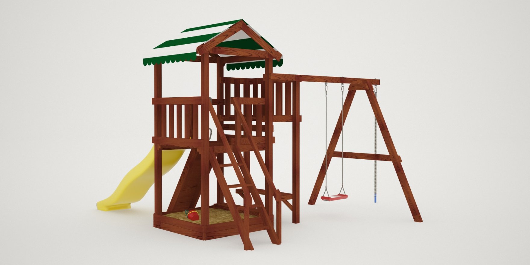 Детская игровая площадка Гарда 1 Бри - вид 4