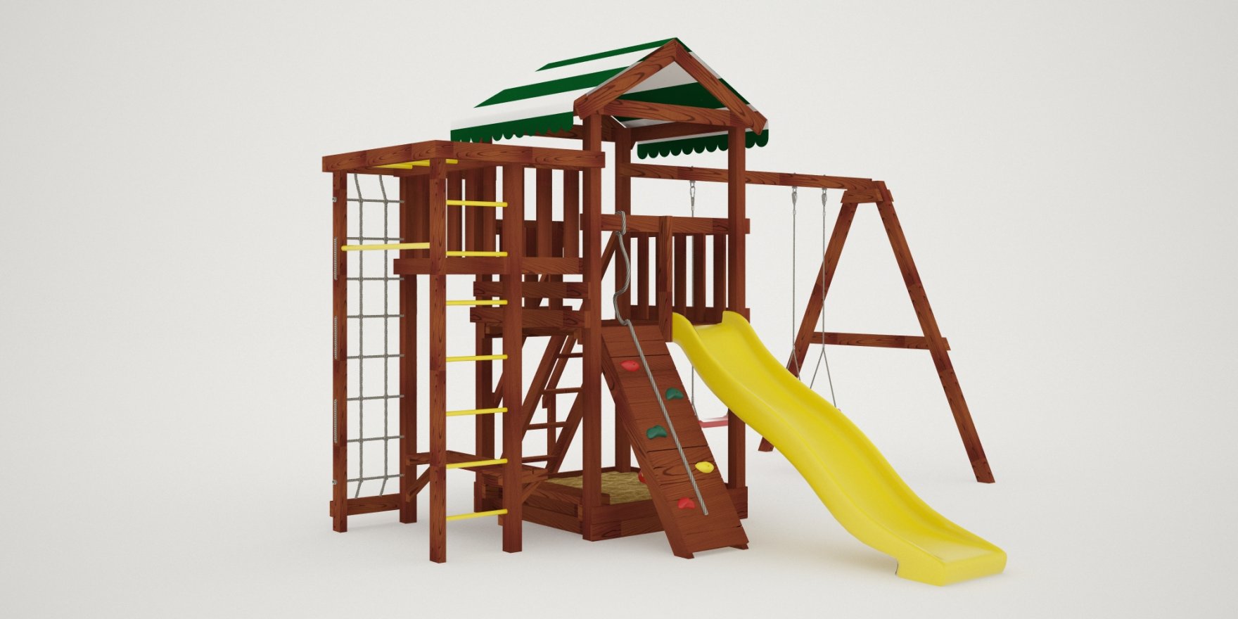 Детская игровая площадка Гарда 3 Бри - вид 2