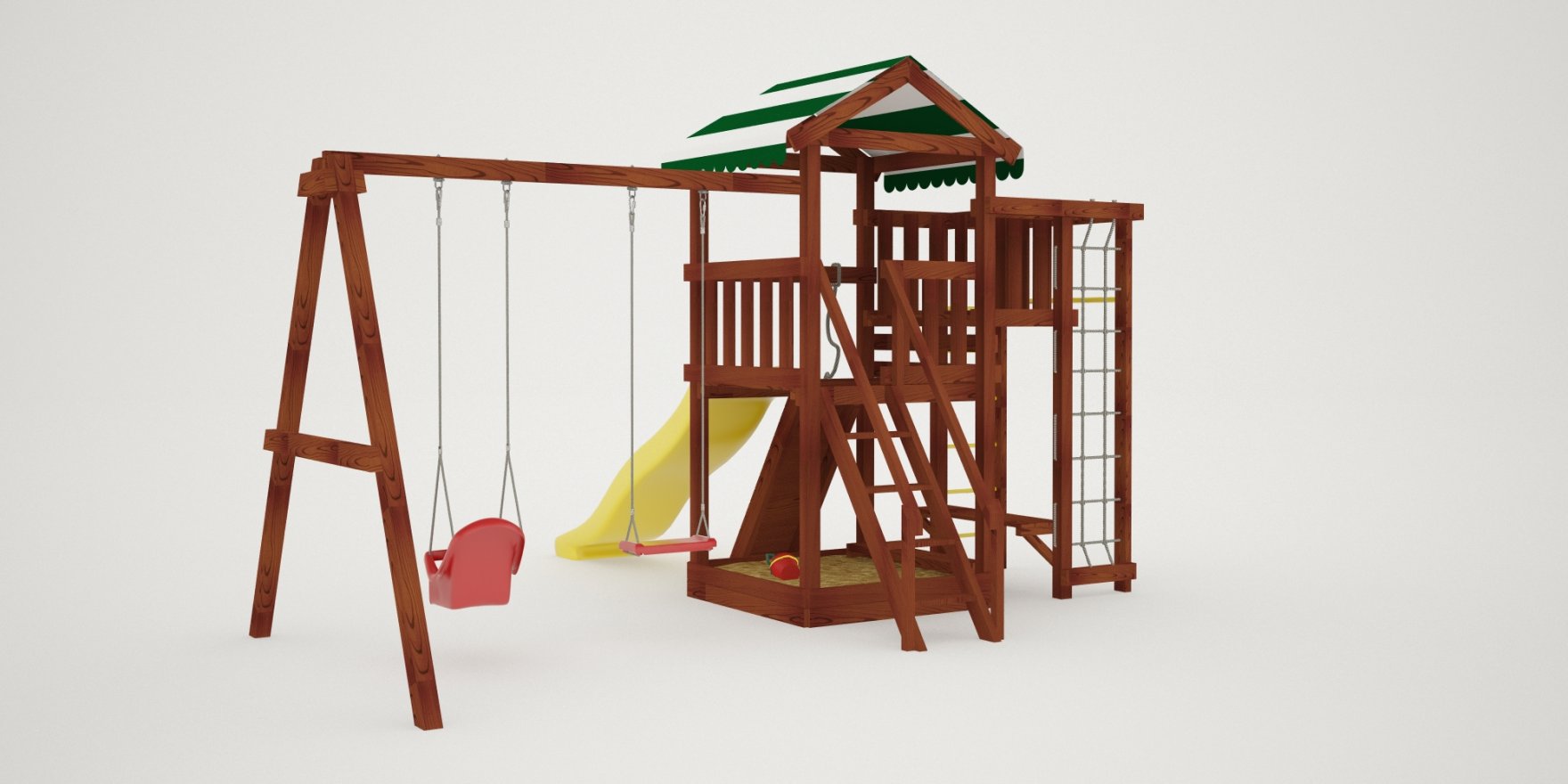 Детская игровая площадка Гарда 3 Бри - вид 3