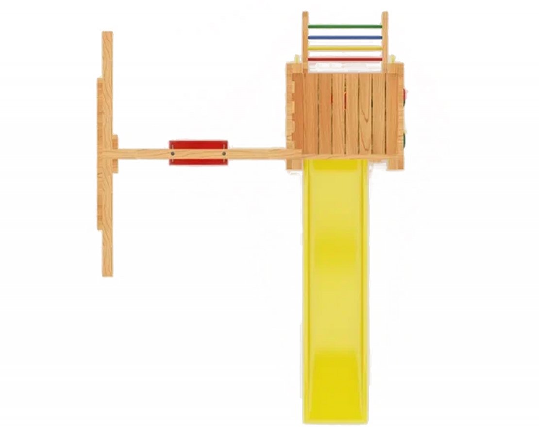 Детская игровая площадка Гарда 6 с качелями (всесезонная) - вид 2