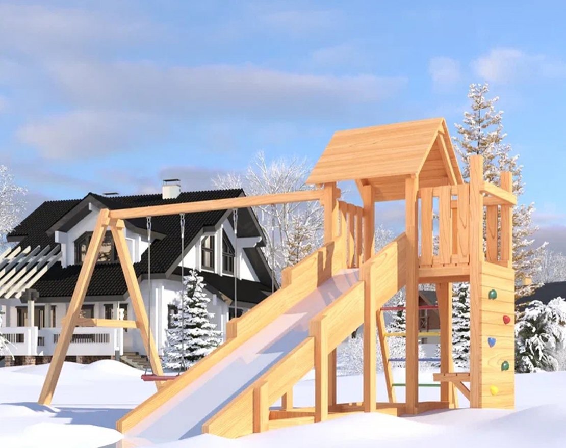 Детская игровая площадка Гарда 9 (всесезонная) - вид 4