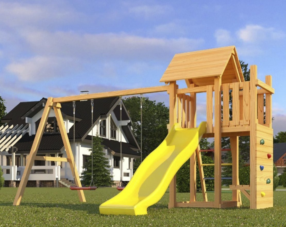 Детская игровая площадка Гарда 9 (всесезонная) - вид 5