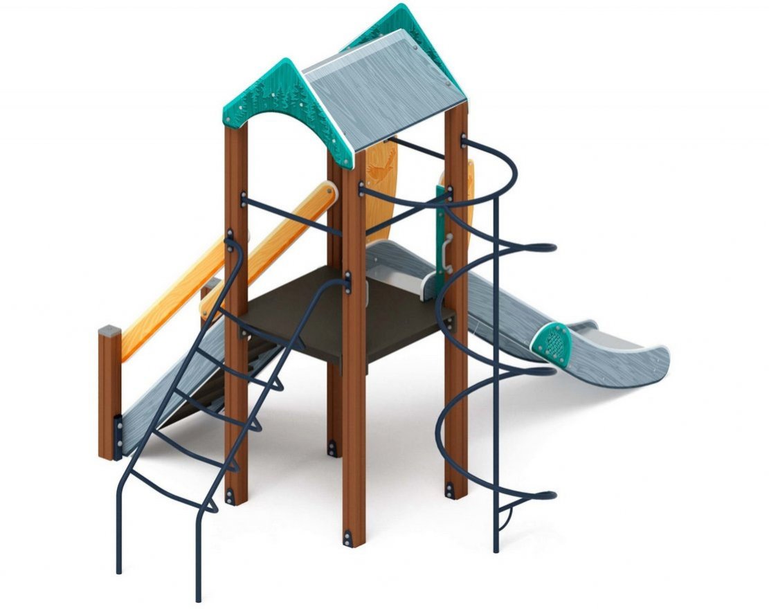 Детская игровая площадка Шишкин дом-7 - вид 4