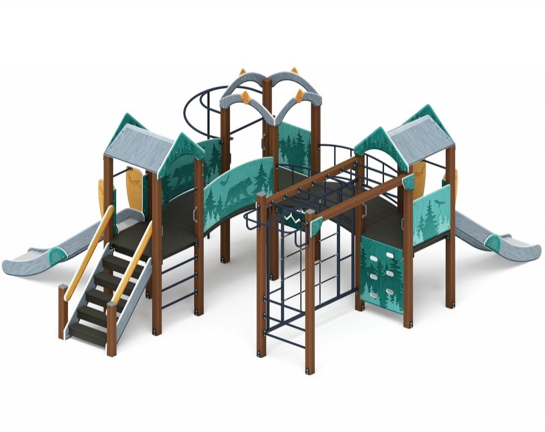 Детская игровая площадка Сибирская сказка-7 - вид 3