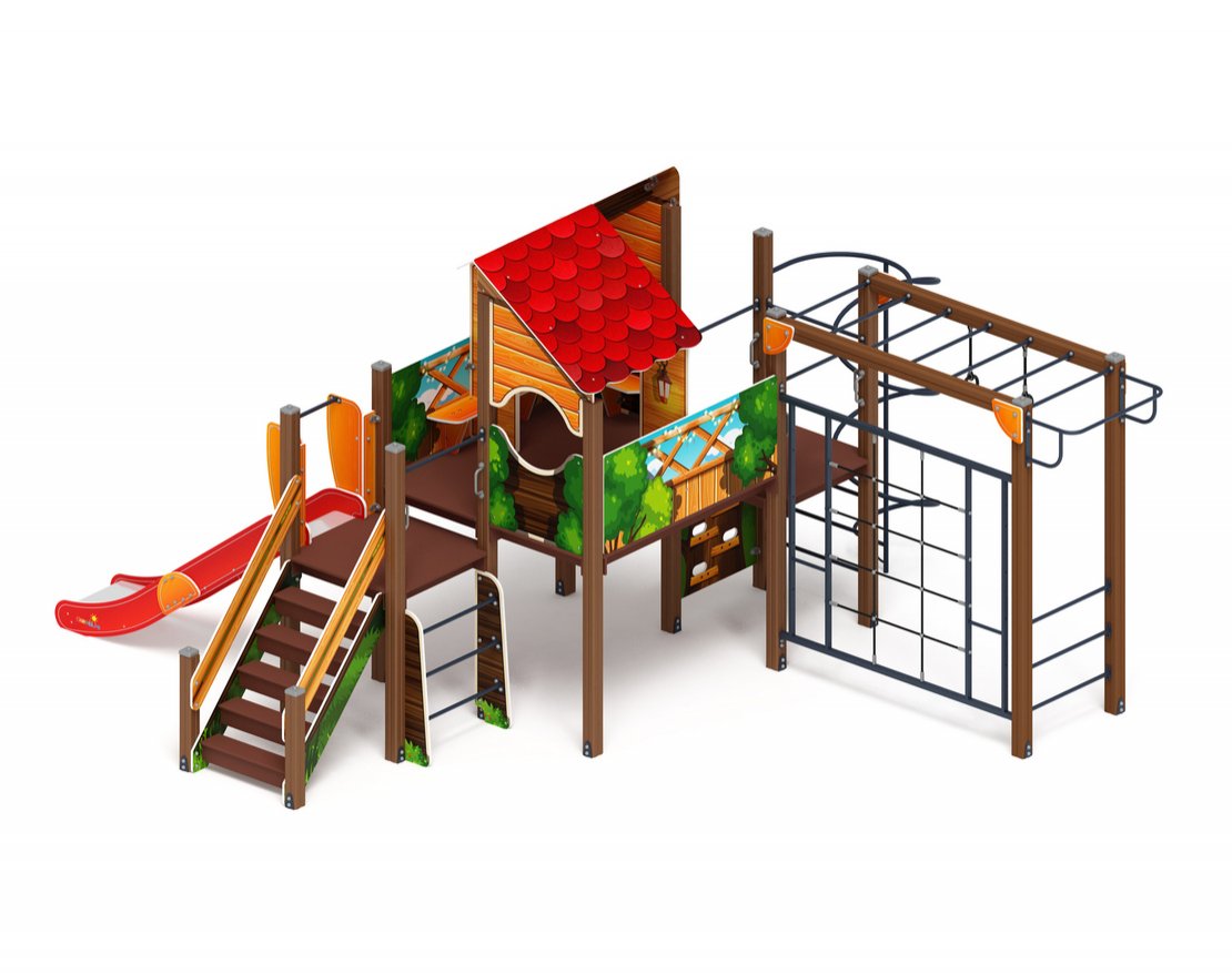 Детская игровая площадка Чудо-домик 2 - вид 5