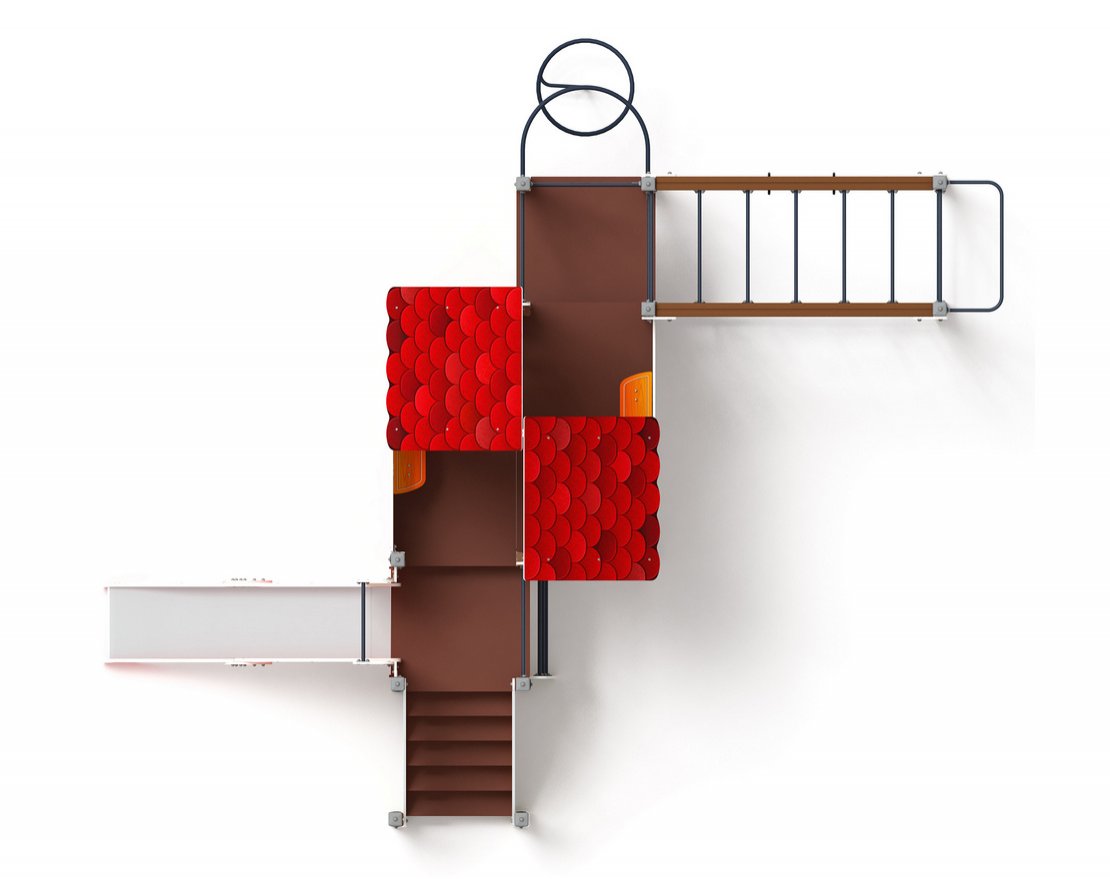 Детская игровая площадка Чудо-домик 2 - вид 3