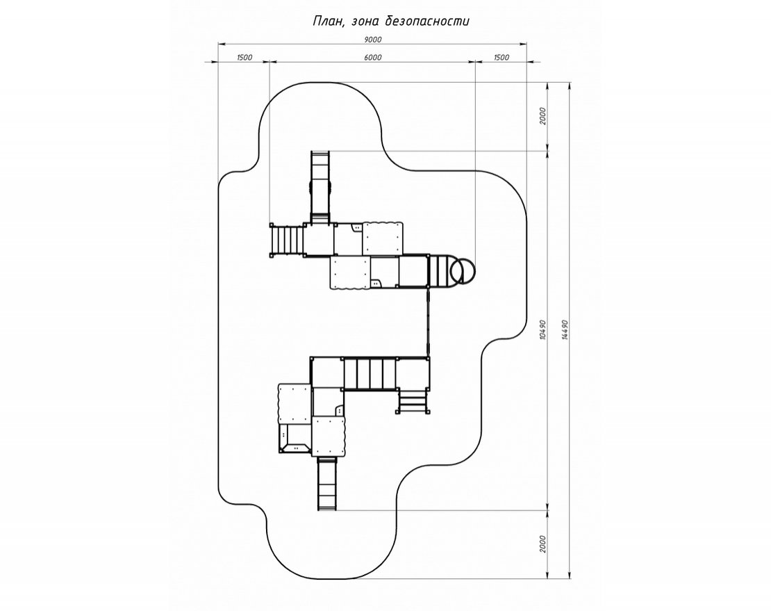 Детская игровая площадка Чудо-домик 4 - вид 2