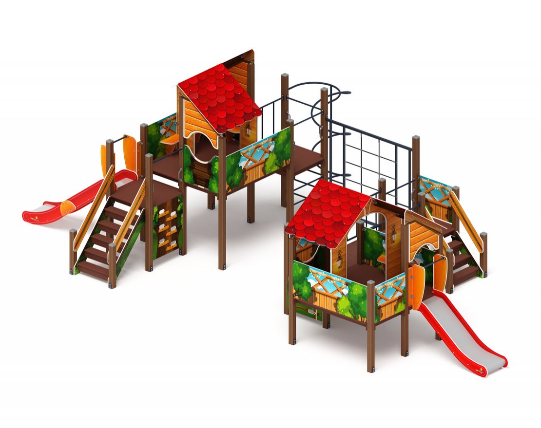 Детская игровая площадка Чудо-домик 4 - вид 4