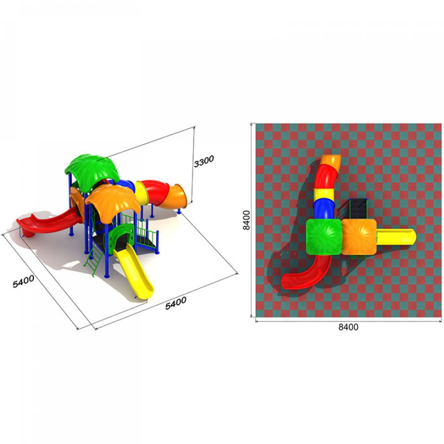 Детская площадка Дружба 1.2 - вид 4