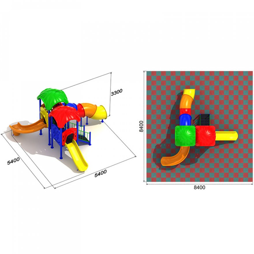Детская площадка Дружба 2.2 - вид 4