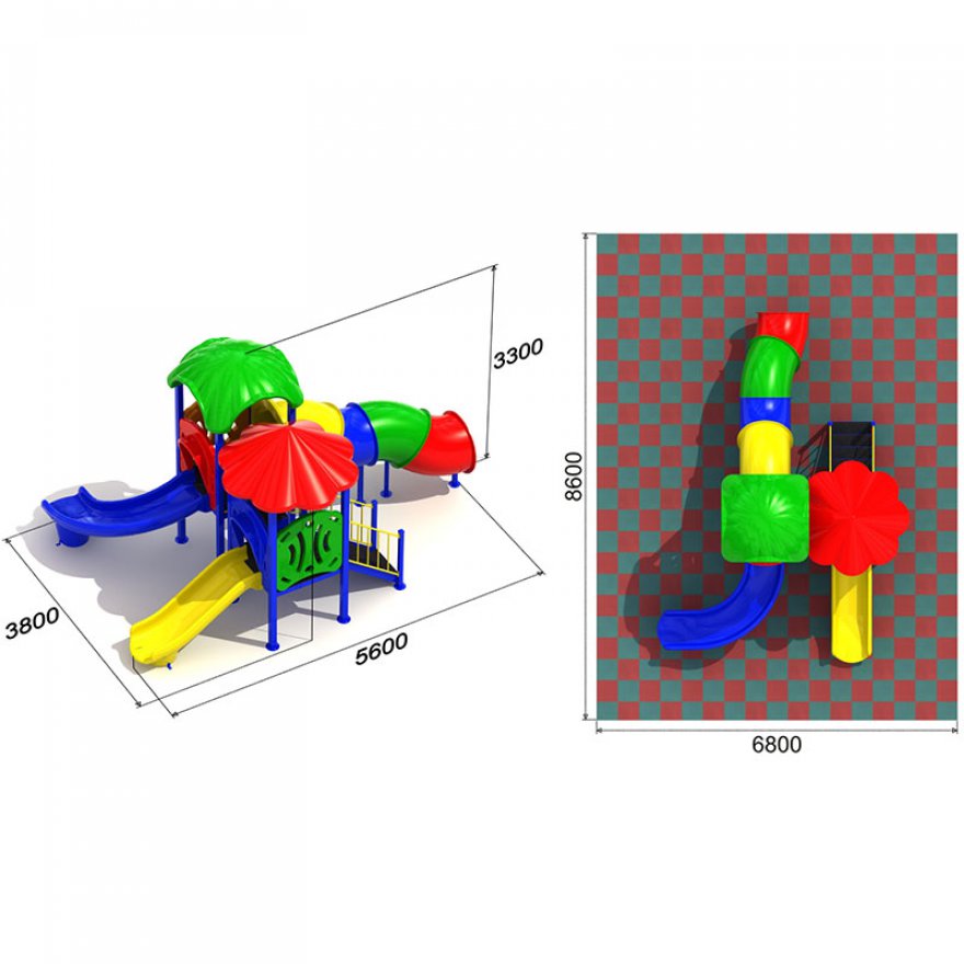 Детская площадка Дружба 2.6 - вид 4