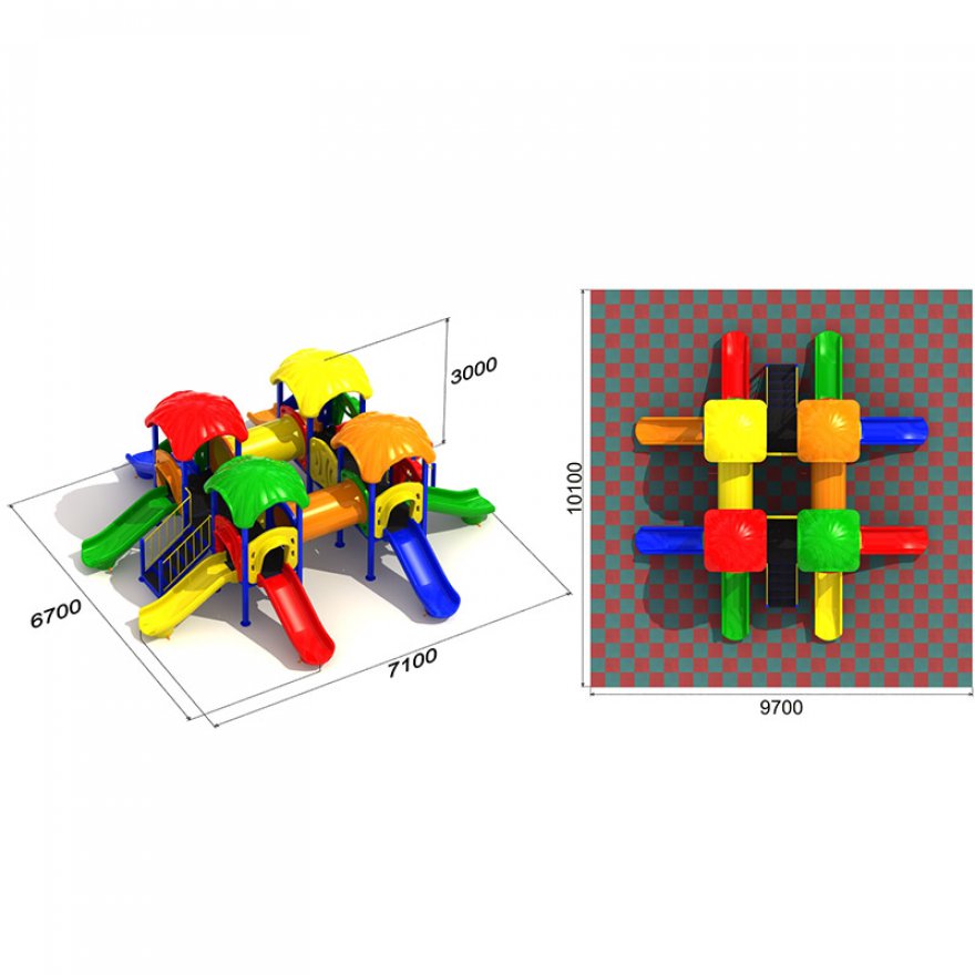 Детская площадка Фокус 1.2 - вид 4