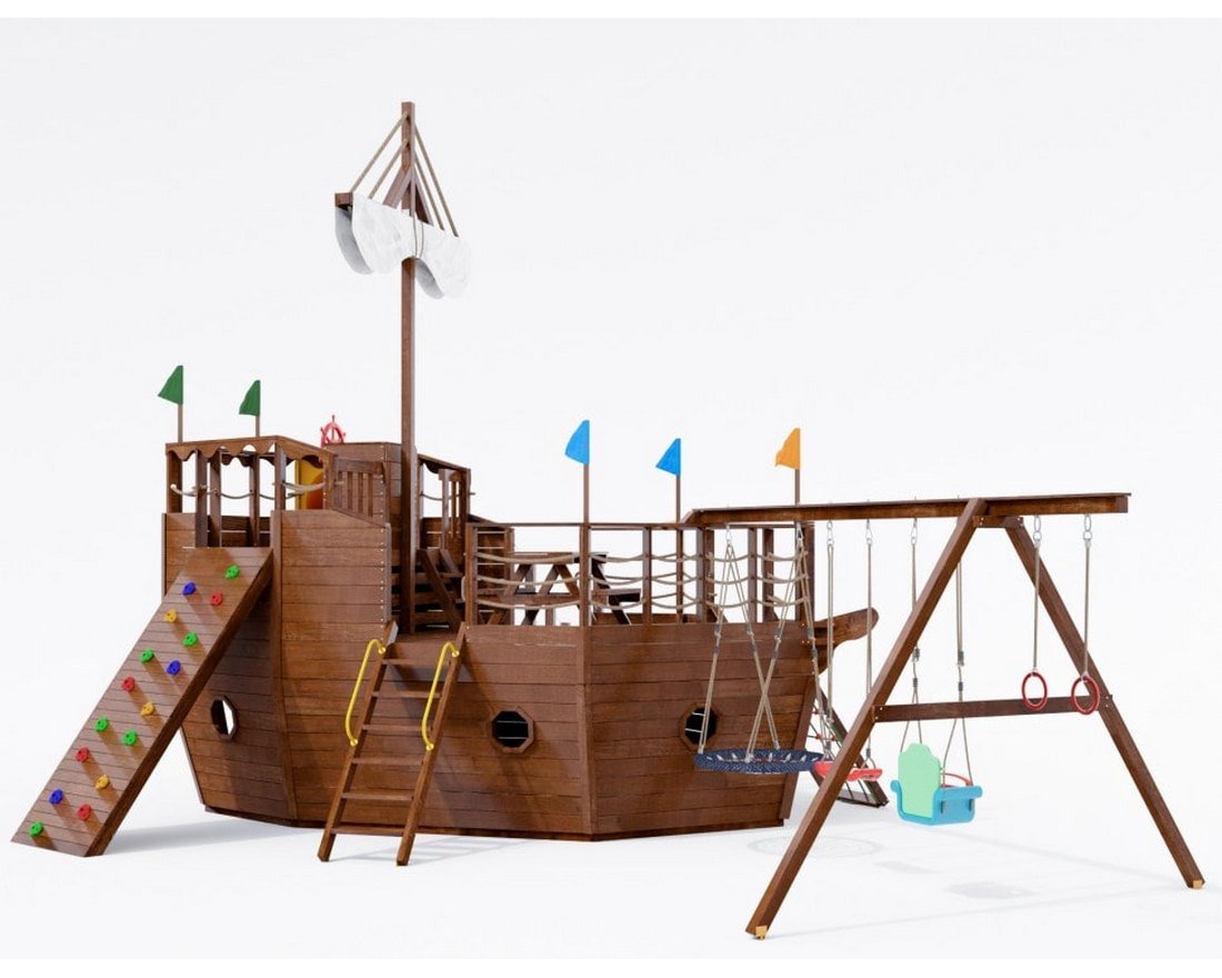 Детская игровая площадка Бригантина 1 - вид 3