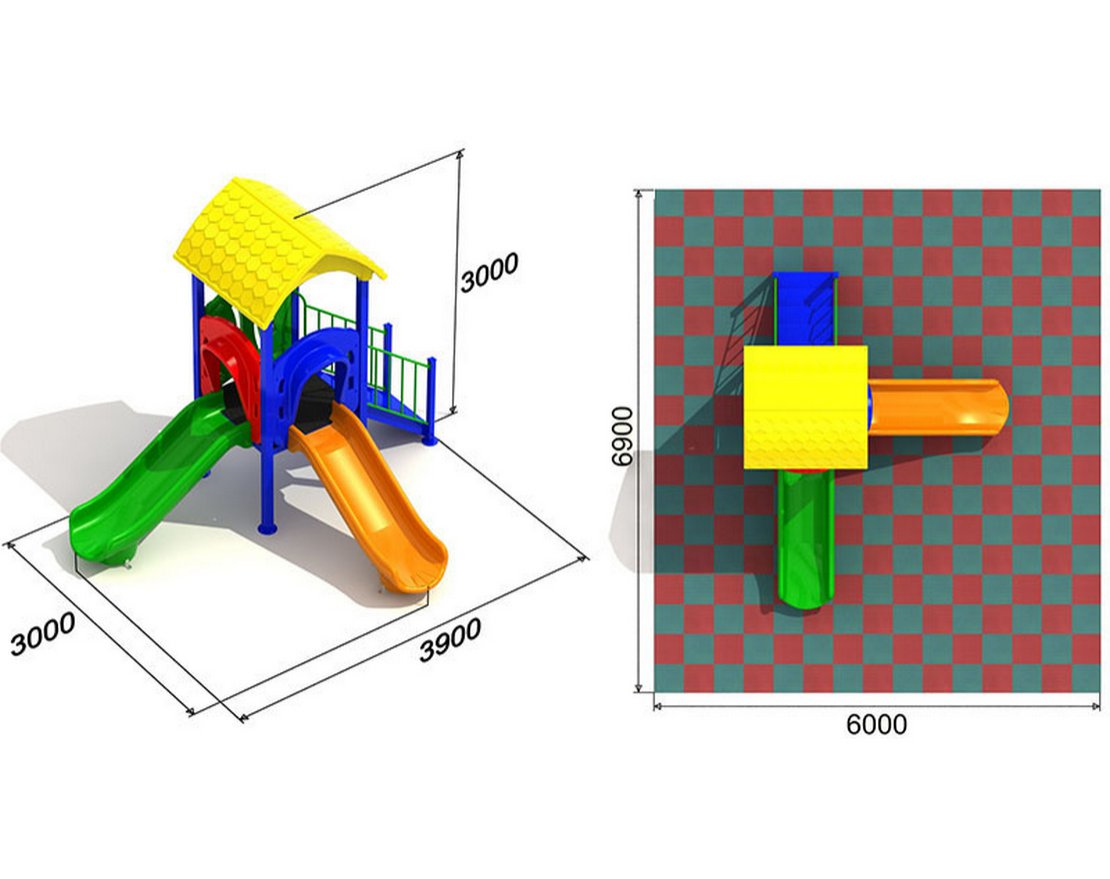 Детская площадка Кувшинка 2.1.2 - вид 3